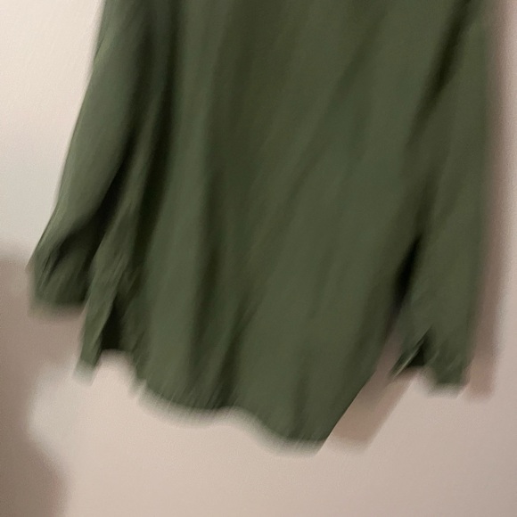 Free People Green Jean Jacket - Picture 4 of 4